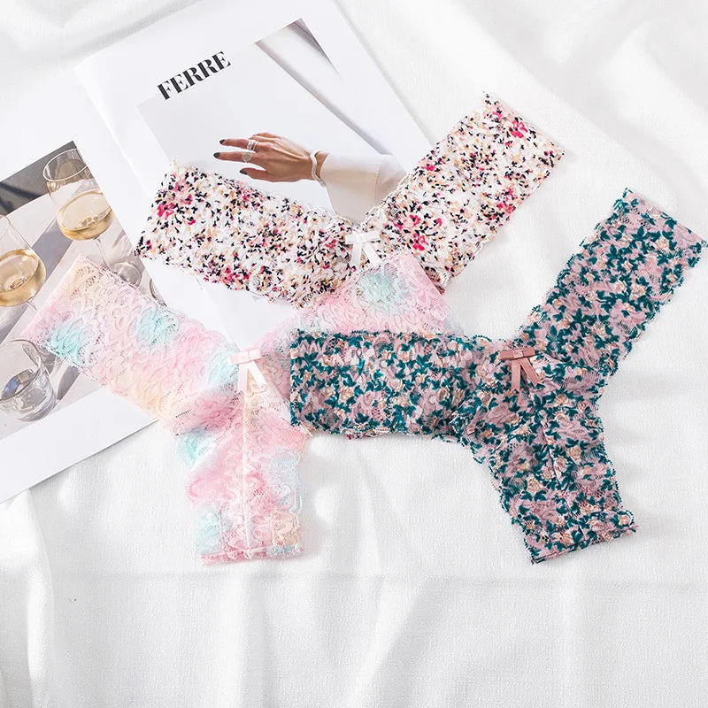 Super Cute Floral Daily T-Panties