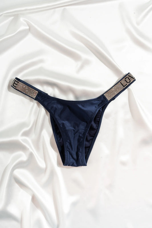 Blue Underwear Love Cheeky-cut Panties Lingerie Bottom