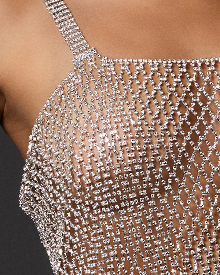 Crystal Diamond Bra