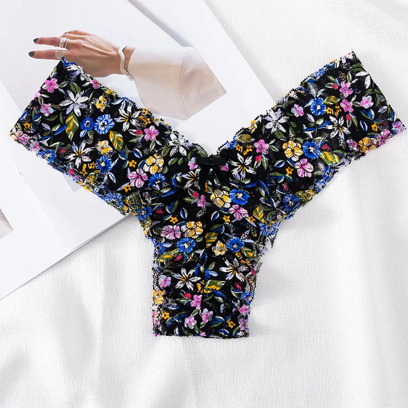 Super Cute Floral Daily T-Panties