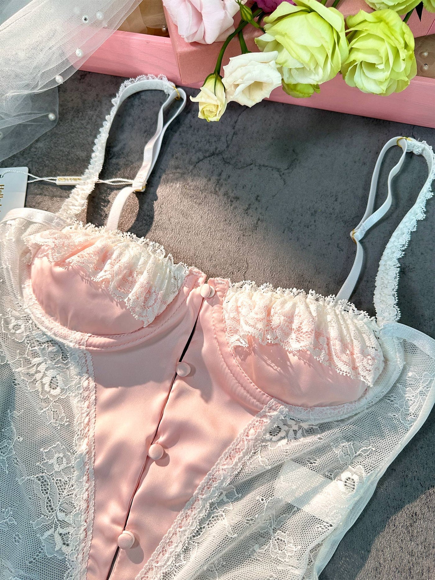 Vintage Pink Bodysuit