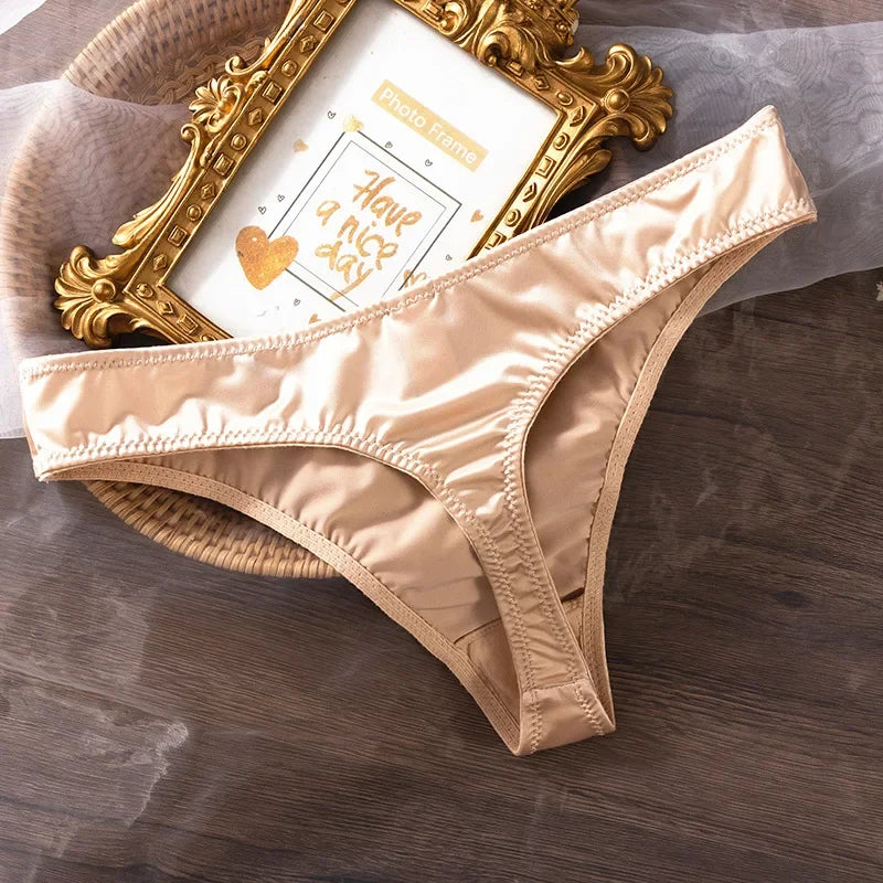 Ice Silk Satin Panties