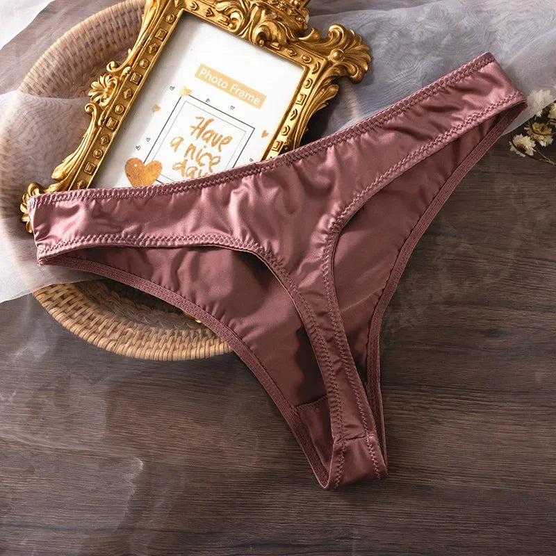 Ice Silk Satin Panties