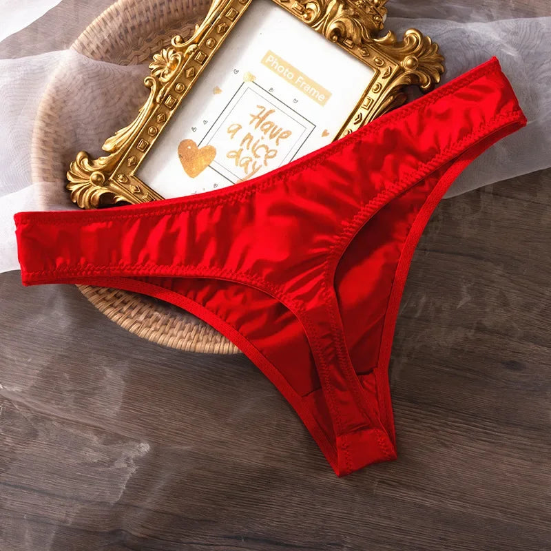 Ice Silk Satin Panties