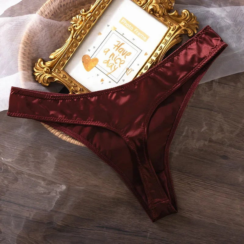 Ice Silk Satin Panties