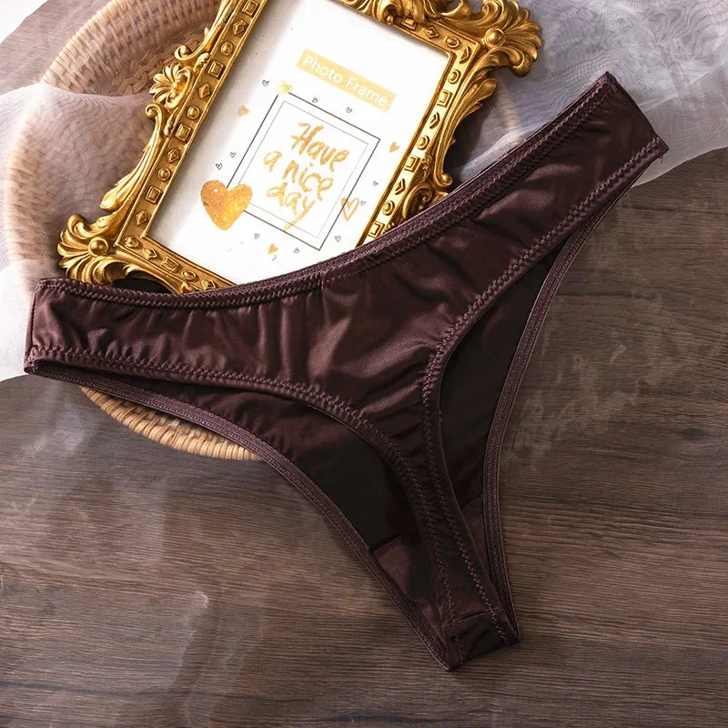 Ice Silk Satin Panties