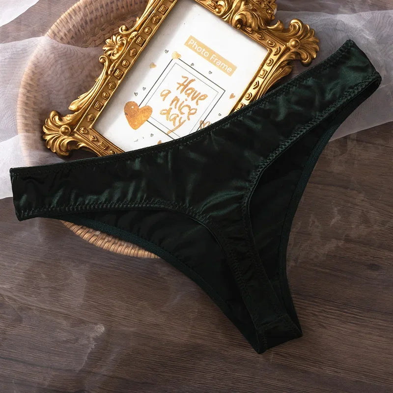 Ice Silk Satin Panties