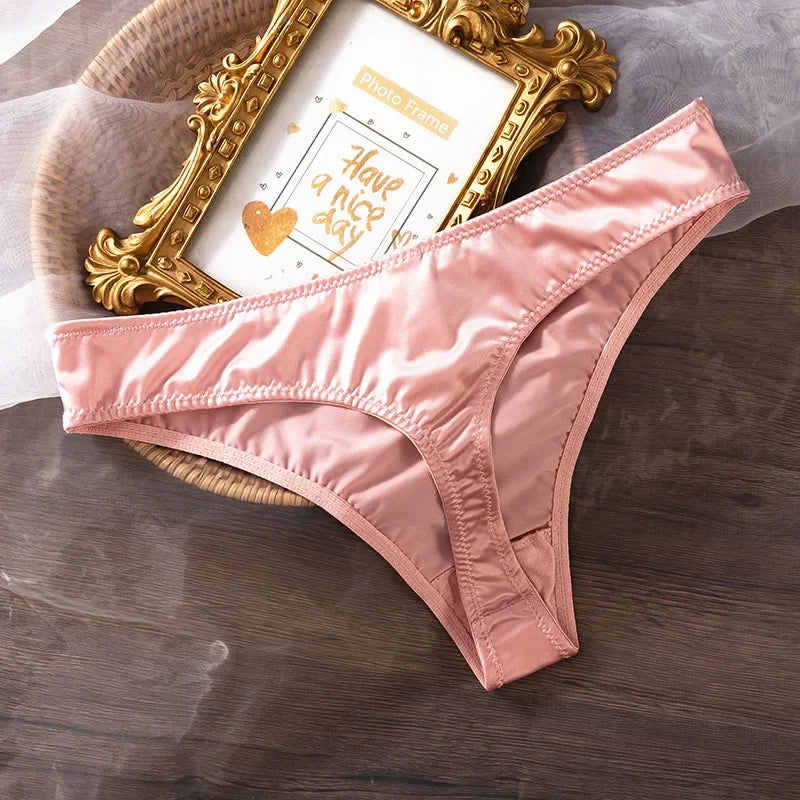 Ice Silk Satin Panties