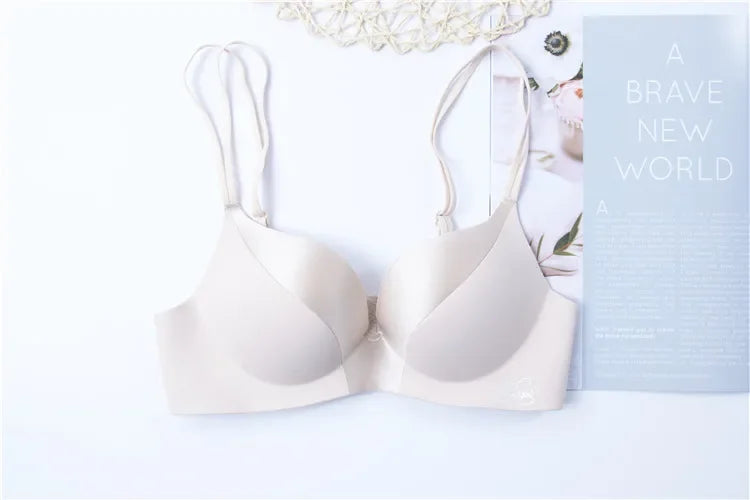 Deep U Cup Push Up Bra