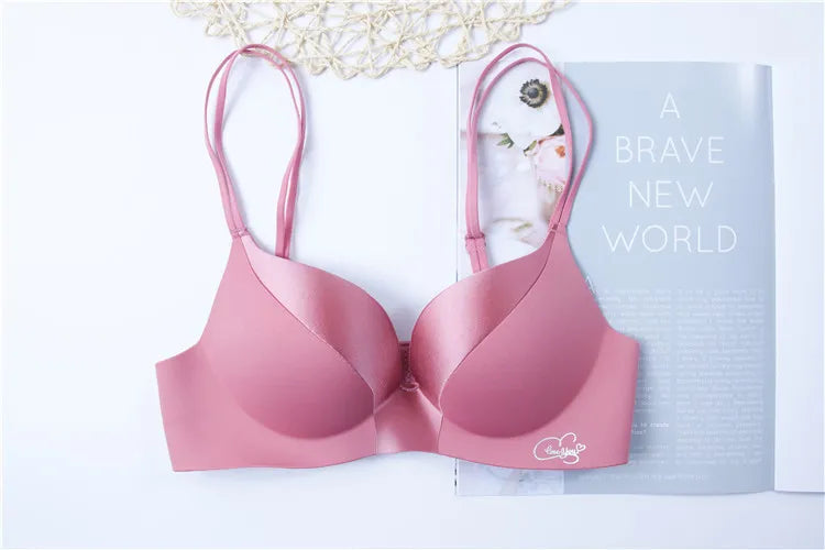 Deep U Cup Push Up Bra