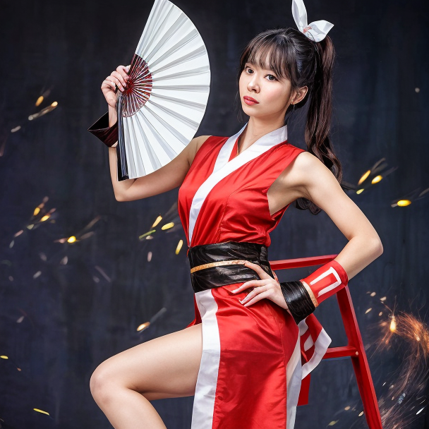 Shiranui Mai Costume Set Cosplay Dress