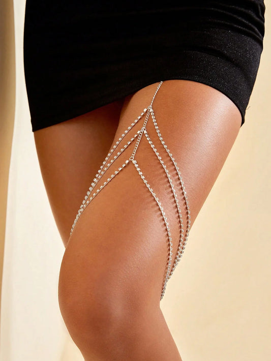 Luxurious Chain Leg Jewelry