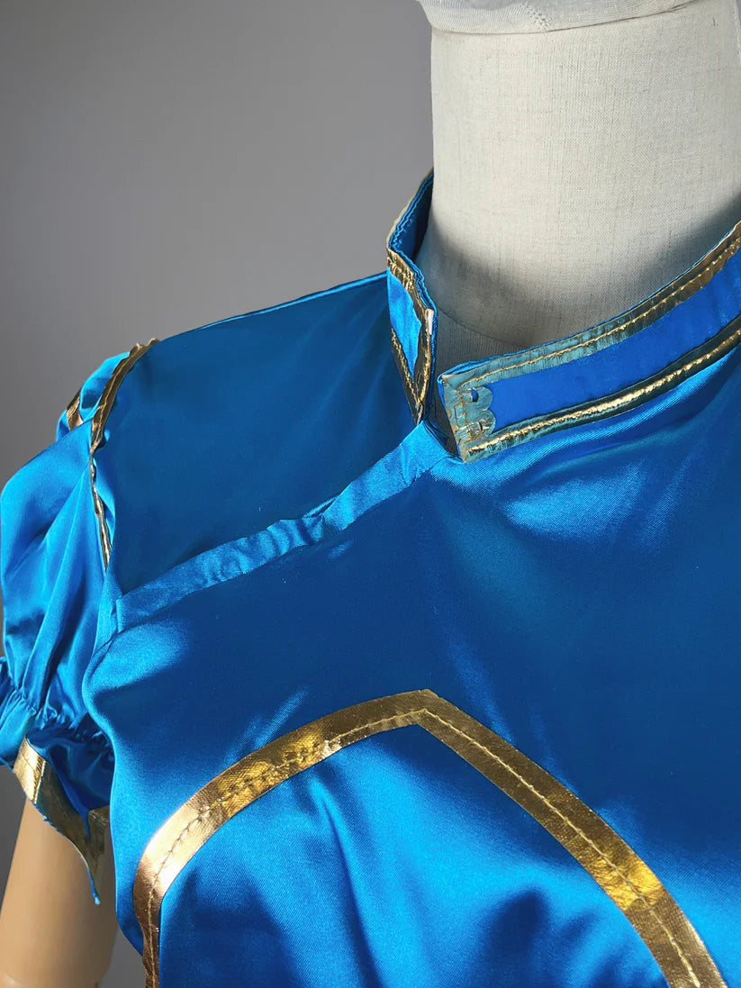 Chun Li Cosplay Costume Dress