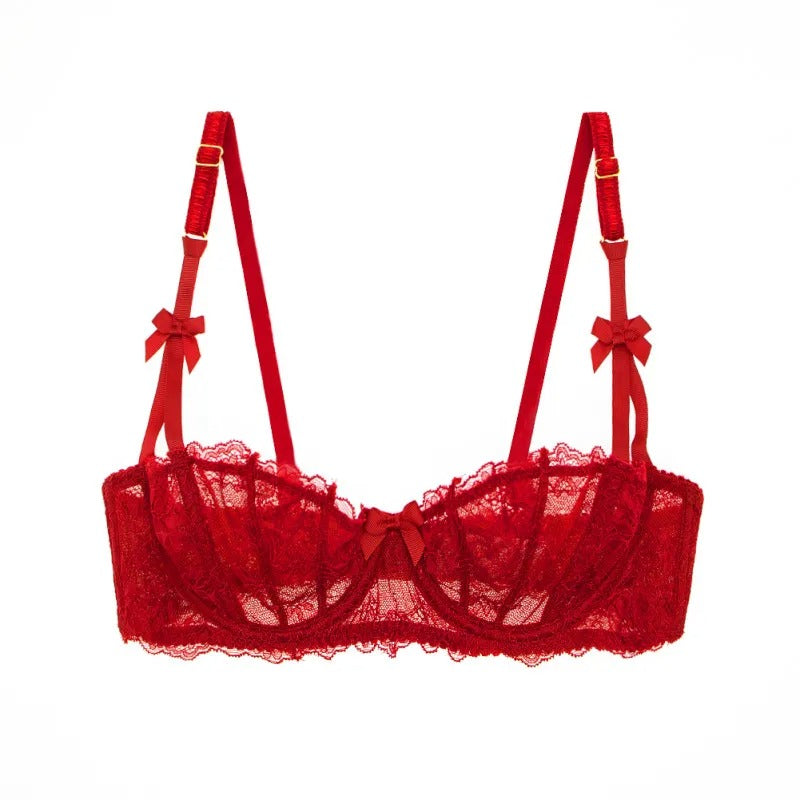 Lace Seductive Half Cup Bra