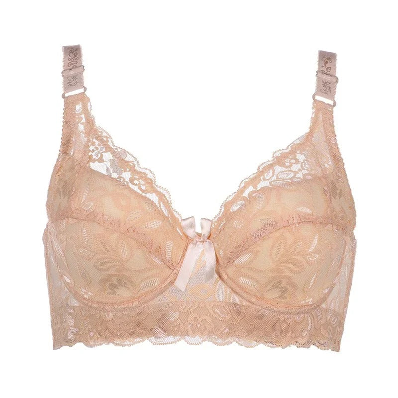 Lace Back Buckle Sexy&Skin Friendly Bra