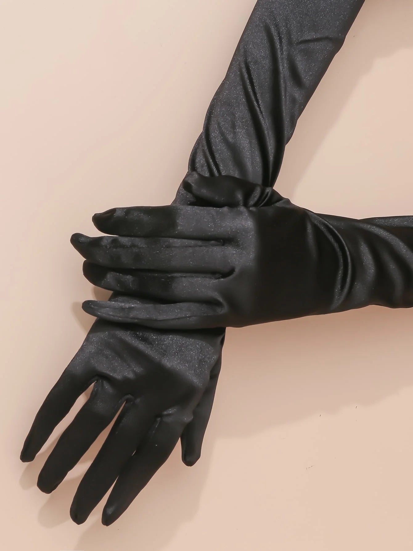 Women's Satin Elbow Length Gloves